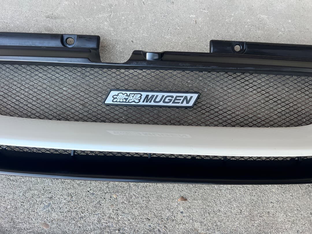 無限 MUGEN 純正 フロントグリル パールホワイト RB1／RB2 前後期