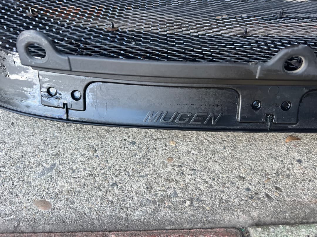 無限 MUGEN 純正 フロントグリル パールホワイト RB1／RB2 前後期