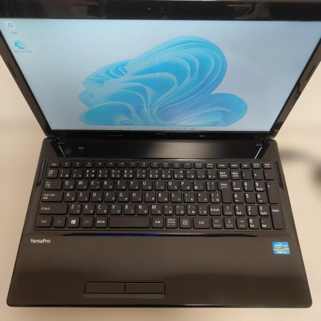 美品 NEC ノートパソコン Windows11 最新Office