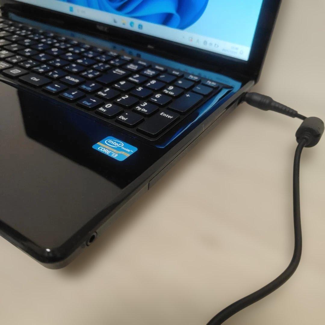 美品 NEC ノートパソコン Windows11 最新Office