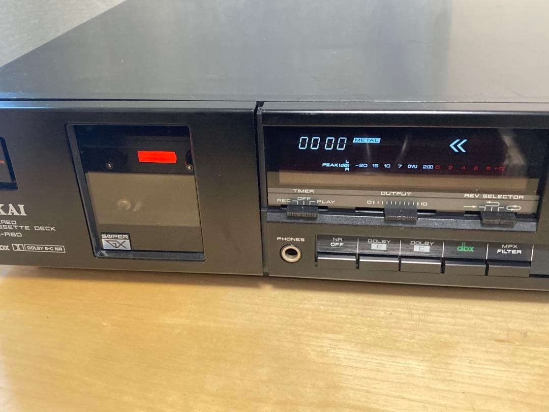 タクトスイッチ交換済み AKAI GX-R60