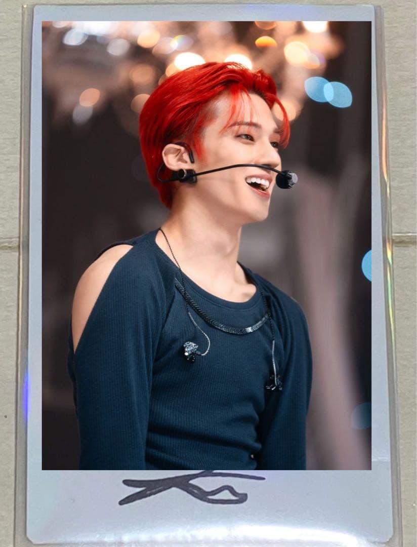 ATEEZ ウヨン 3 直筆サイン入り ポラロイド ポラ チェキ