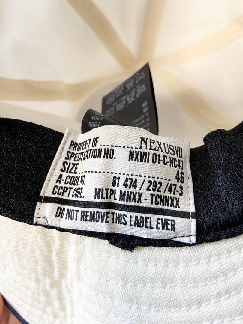 美品NEXUSVII マウンテンハット セーラーハットバケットネクサス7キャップ