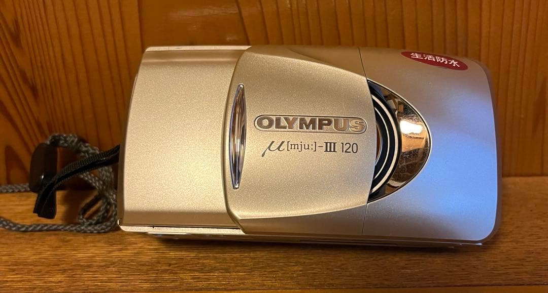 k*7様 超美品　OLYMPUS　μ−3 120 ミュー　mju フィルムカメラ