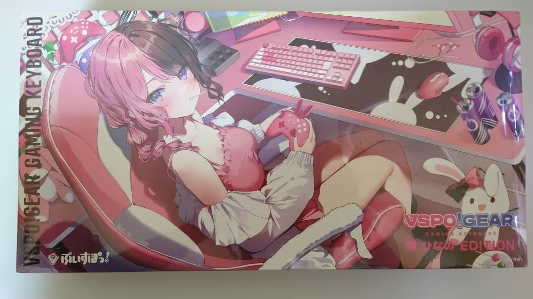 【新品未開封】 ぶいすぽ 橘ひなの キーボード