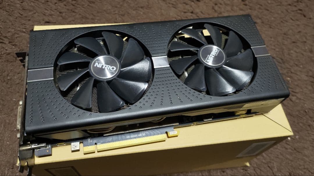 SAPPHIRE RX590 NITRO+ RX590 8G 中古 動作確認済み