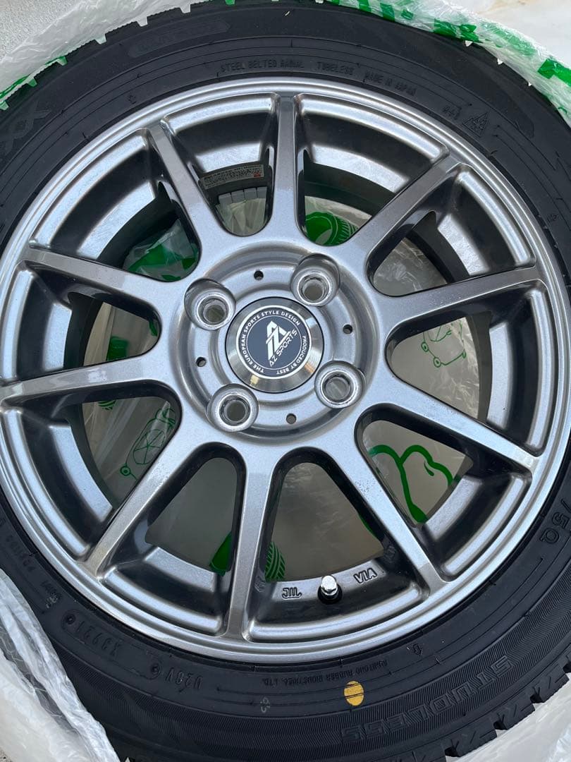 DUNLOP 155/65R14 タイヤ・ホイールセット