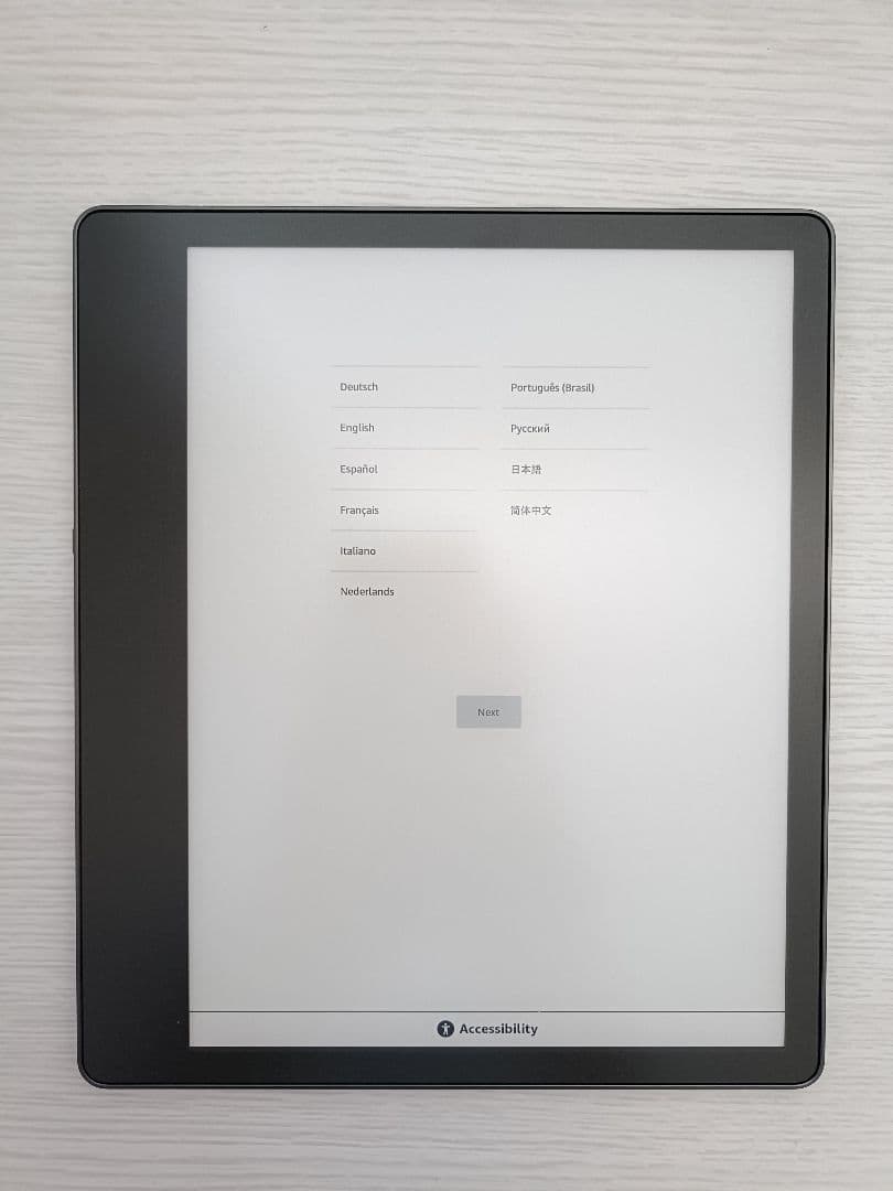 Kindle scriae 16GB 　ソフトカバー、保護フィルム付き