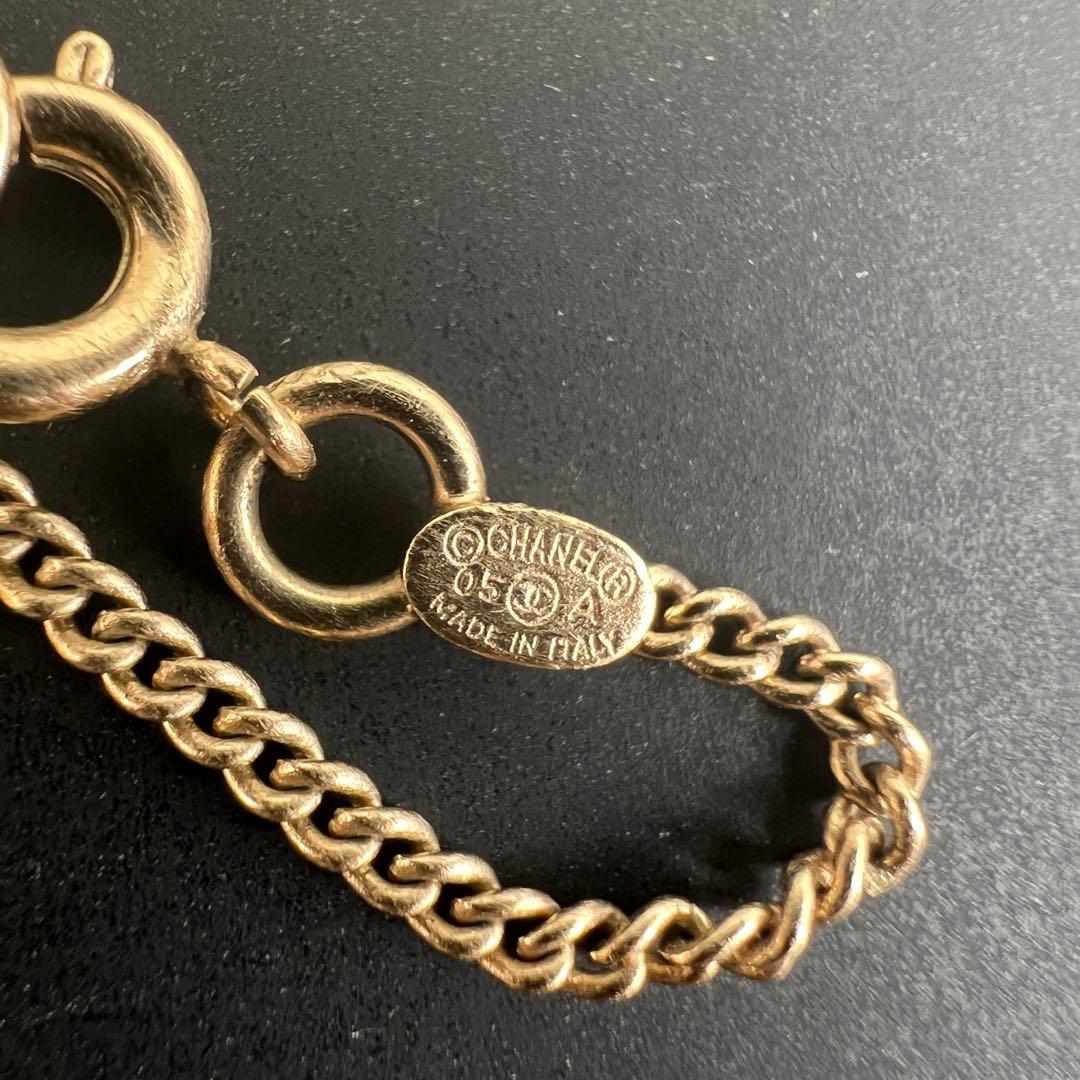 極美品✨シャネル バッグモチーフ マトラッセ ネックレス ゴールド ココマーク