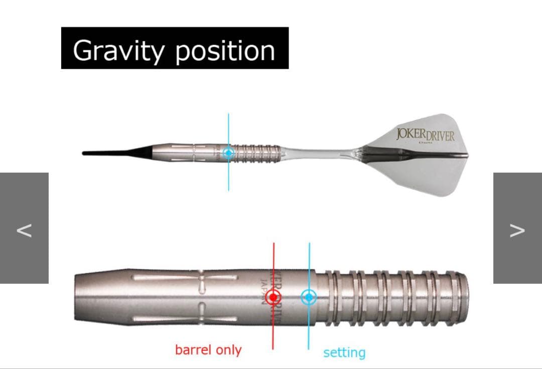 ダーツ JOKERD EXTREME INSPIRE caMEL-S- 2BA