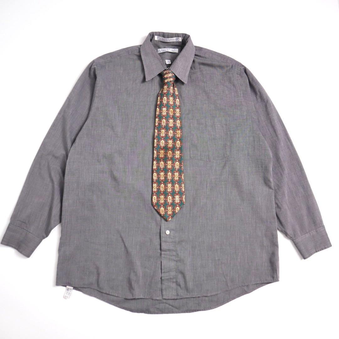 Vintage 80s 90s JUNMEN ダブル セットアップ ピンズ 水色