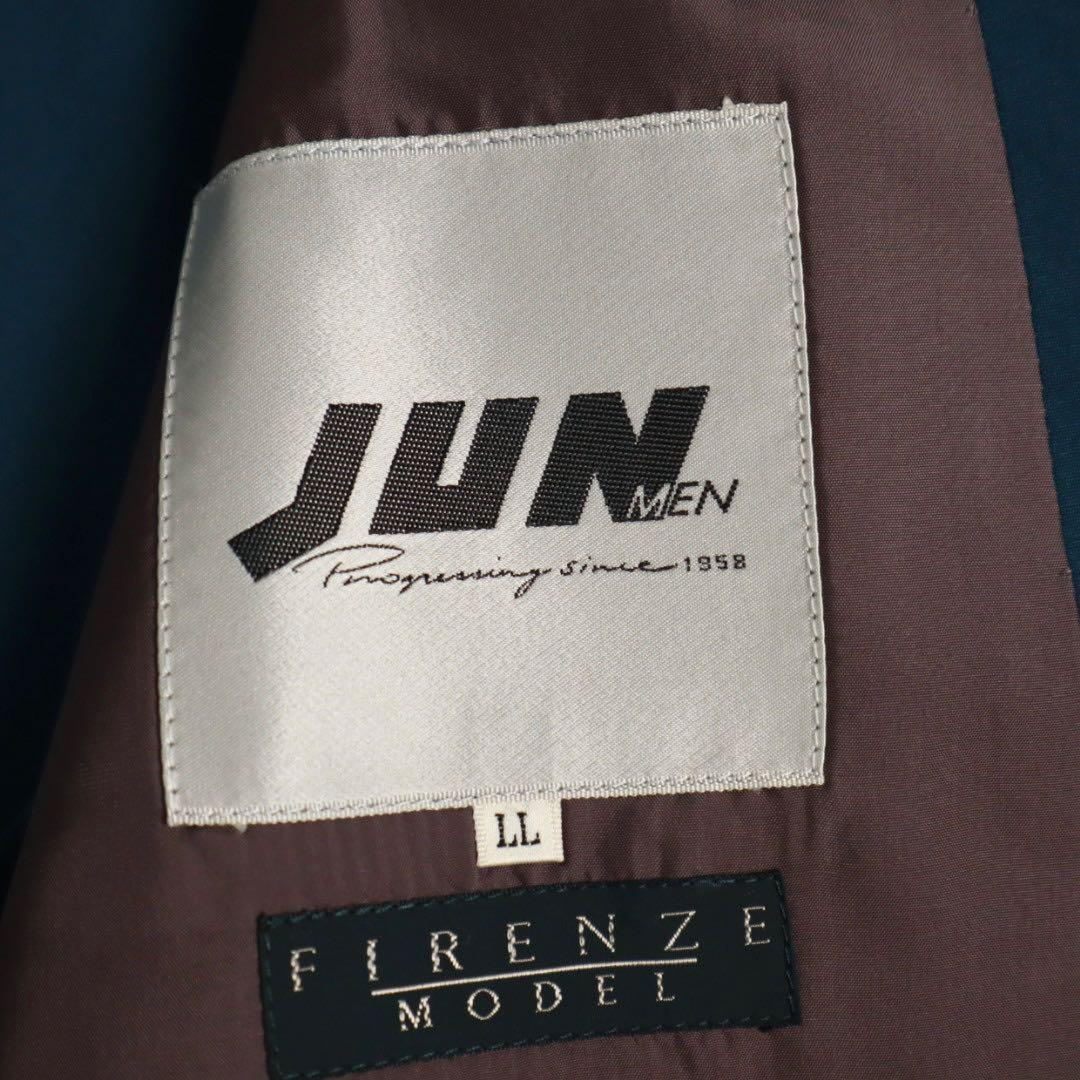 Vintage 80s 90s JUNMEN ダブル セットアップ ピンズ 水色