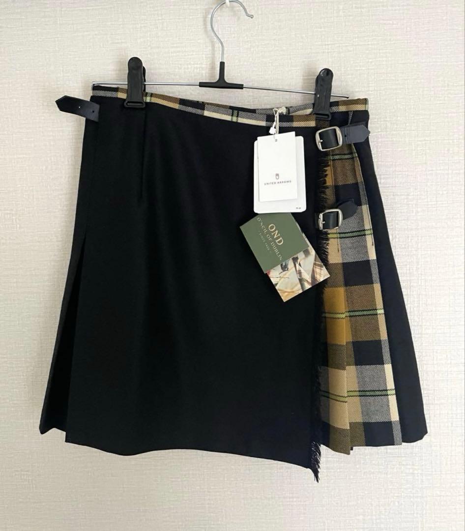 美品　O'NEIL of DUBLIN プリーツミニスカート
