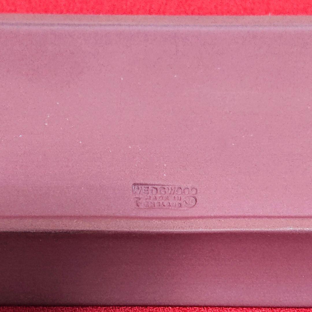 ウェッジウッド ジャスパー クリムゾン ワインレッド 花器・トレイ 他 全4点