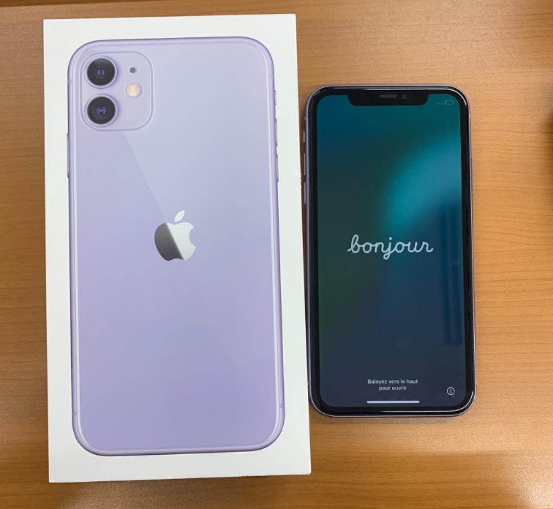 m*i様 動作確認済 箱付き iPhone 11 128GB ID A2211