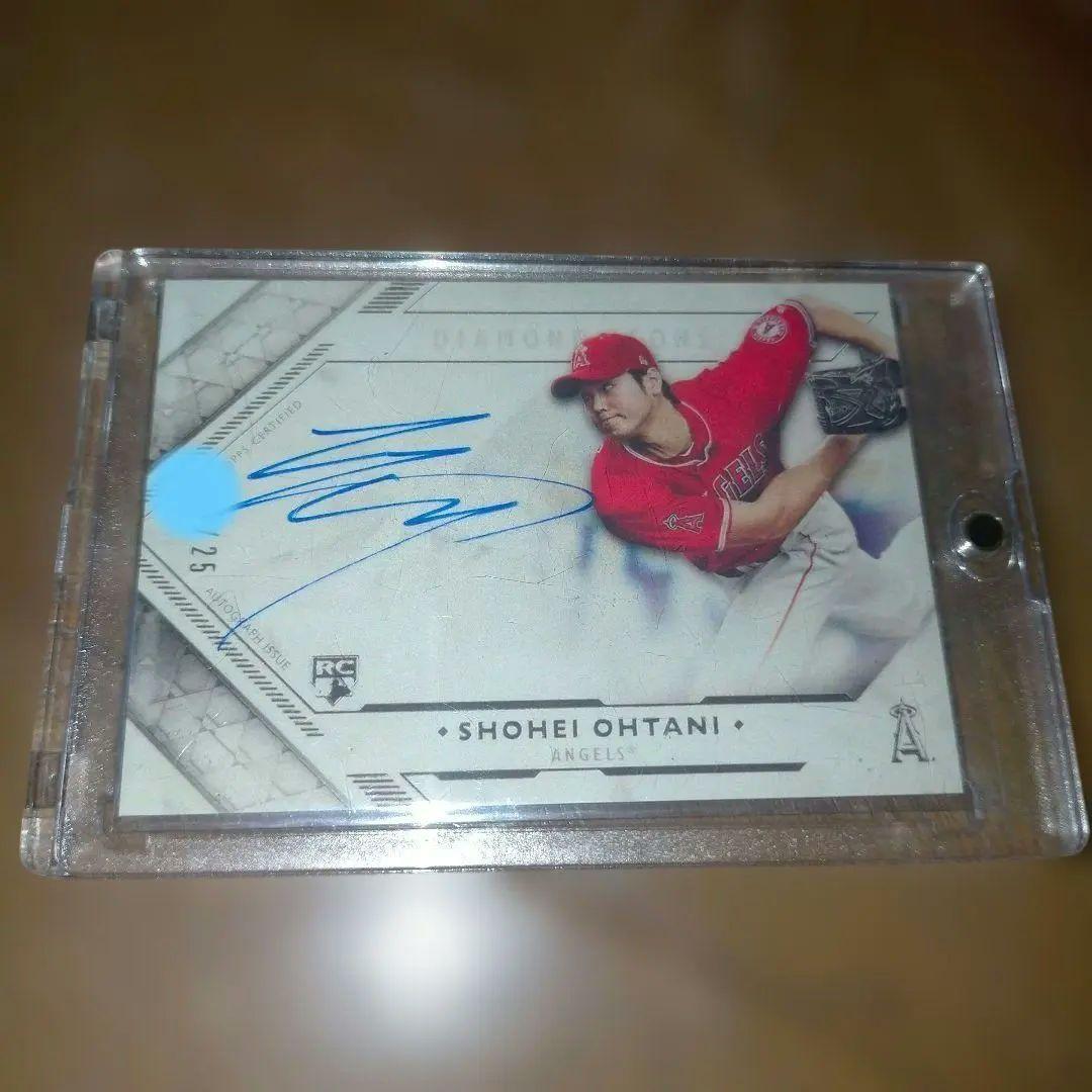 大谷翔平　直筆サイン入りルーキーカード　25シリ