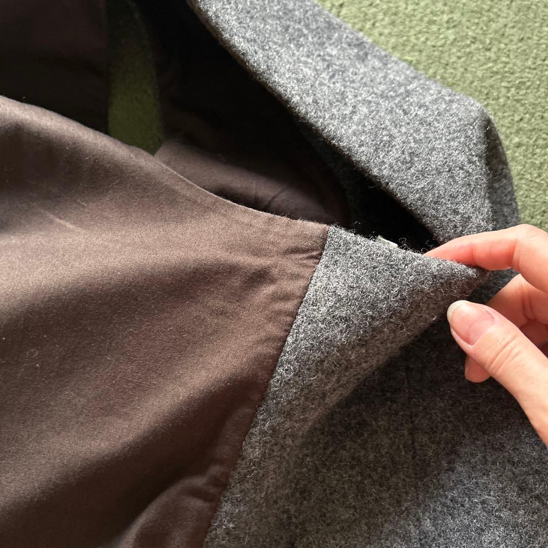 LARDINI☆グレー☆ウール ベスト サイズ48