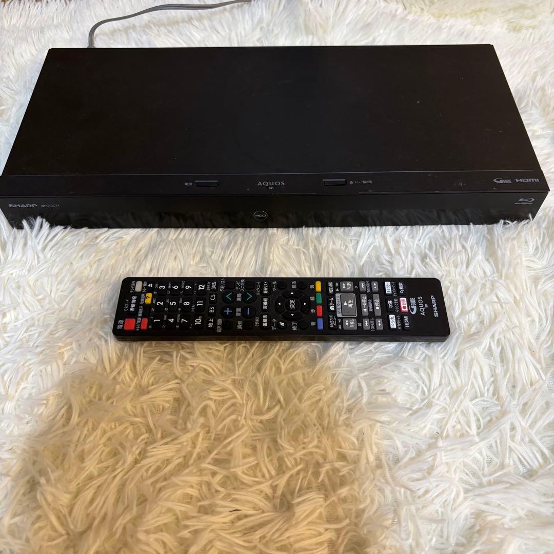 美品 SHARP ブルーレイレコーダー 2B-C10CT4 3番組同時録画