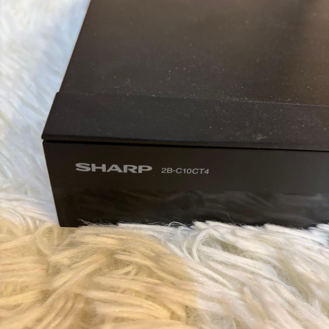 美品 SHARP ブルーレイレコーダー 2B-C10CT4 3番組同時録画