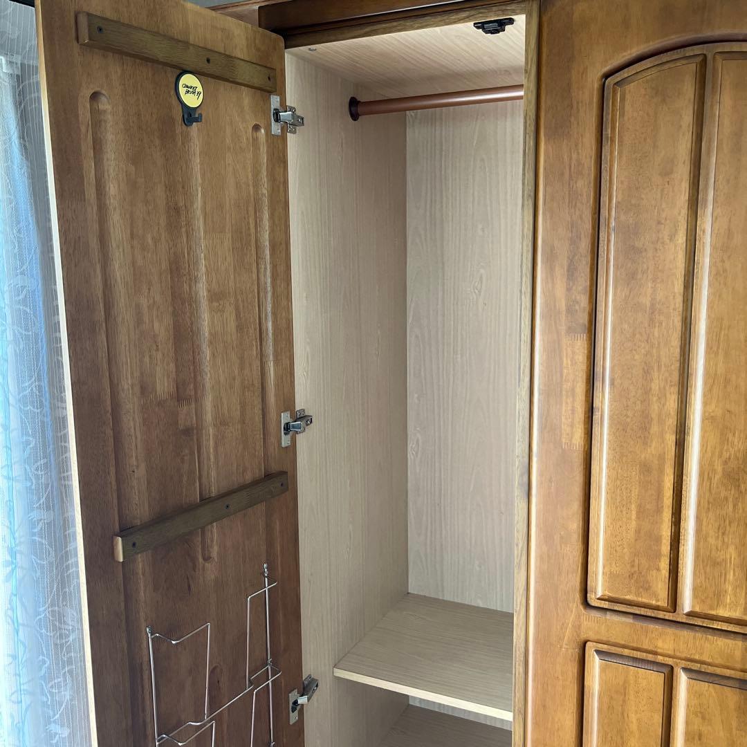 洋ダンス　木製クローゼット タンス　送料込み