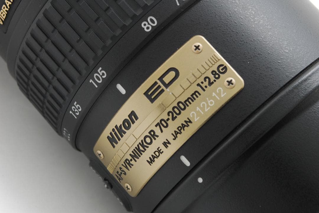 レンズ(ズーム) NIKON AF-S 70-200mm f/2.8 G ED SWM L0199