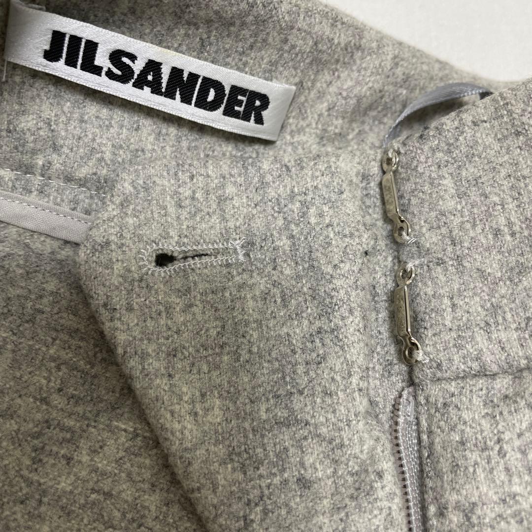 JIL SANDER グレー ハーフパンツ 36