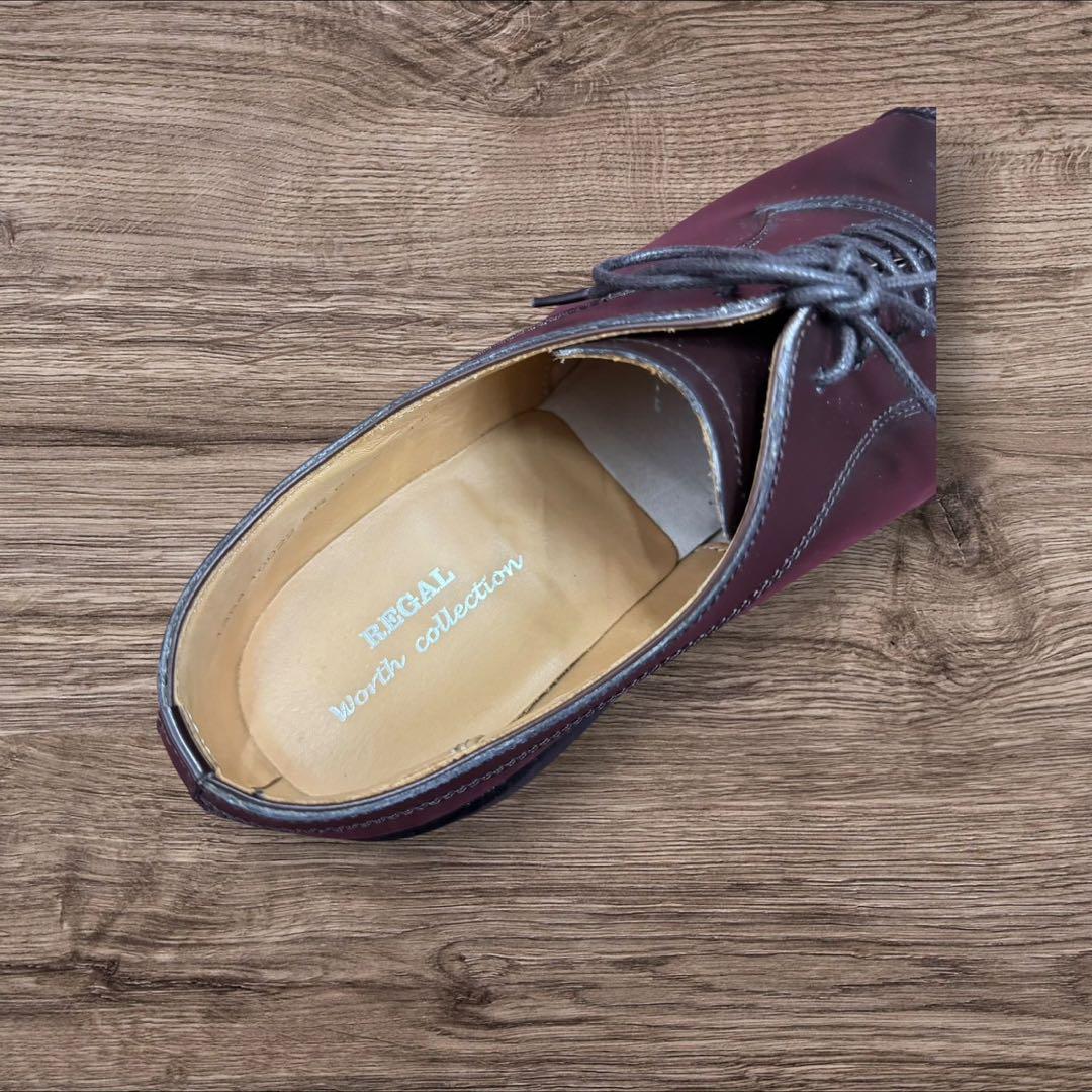 49M5リーガル REGAL 1384 ストレートチップ 内羽根 ドレスシューズ