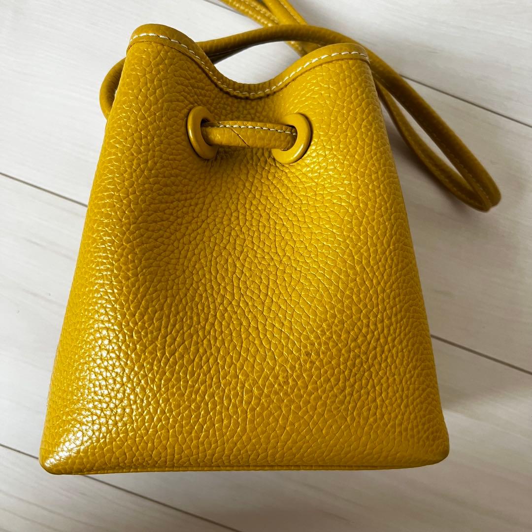 vasic bond mini mini ハンドバッグ　イエロー