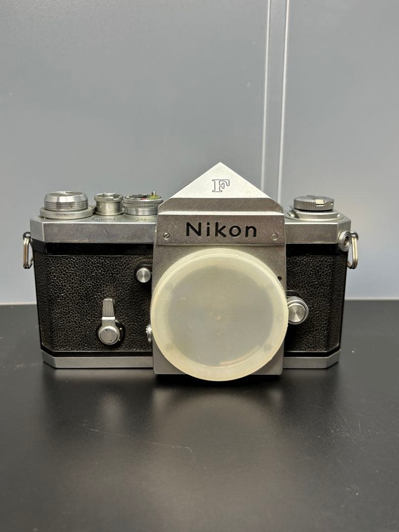 【希少品】ニコン Nikon F 前期 アイレベル シルバー アンティーク レア