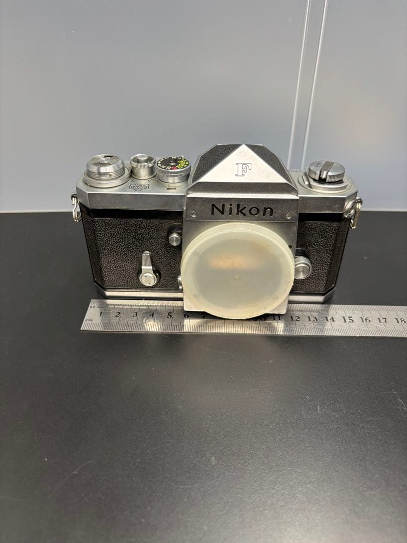 【希少品】ニコン Nikon F 前期 アイレベル シルバー アンティーク レア