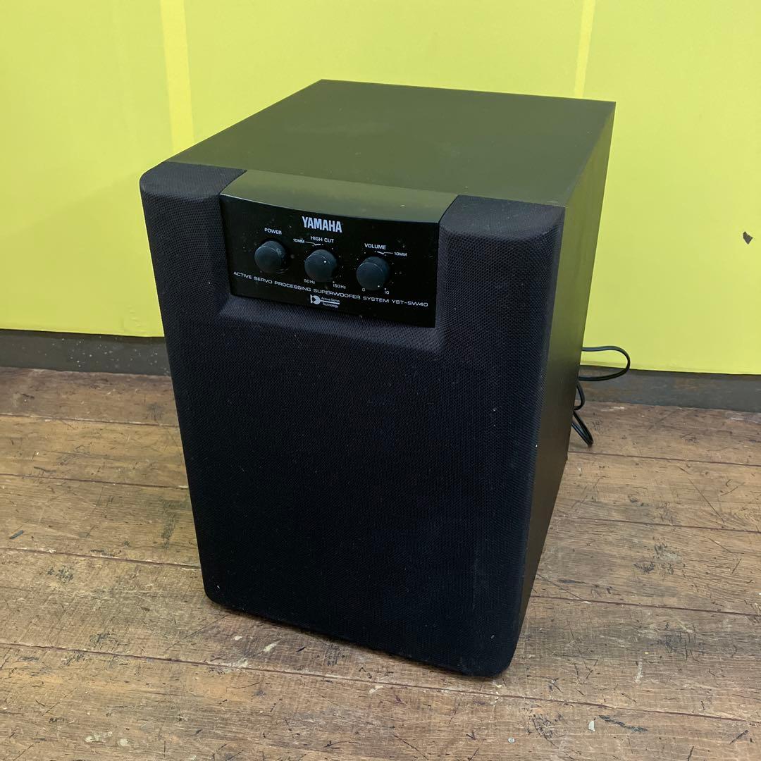 3F YAMAHA ヤマハ アクティブサブウーファー YST-SW40 機械