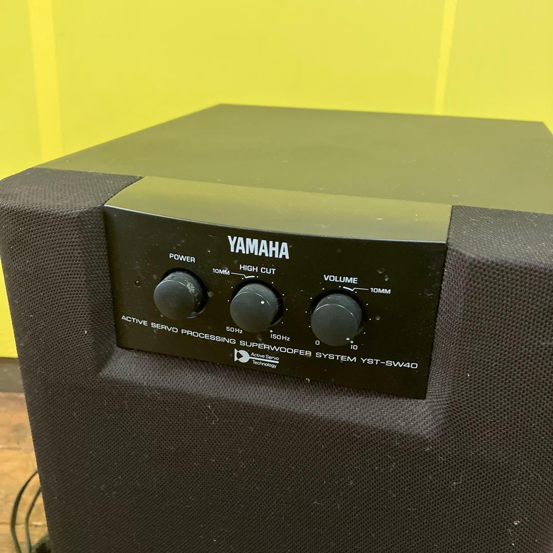 3F YAMAHA ヤマハ アクティブサブウーファー YST-SW40 機械