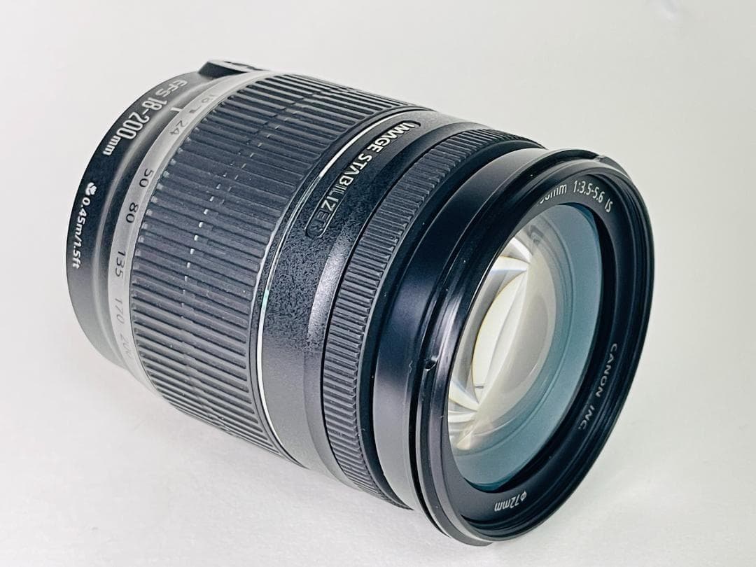 美品★Canon EF-S 18-200mm f/3.5-5.6 IS キヤノン