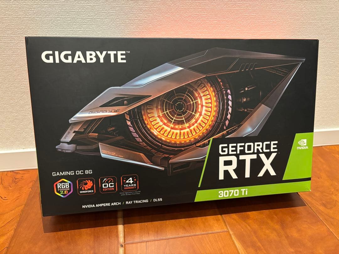 グラフィックボード・グラボ・ビデオカード GIGABYTE NVIDIA GeForce RTX 3070 Ti