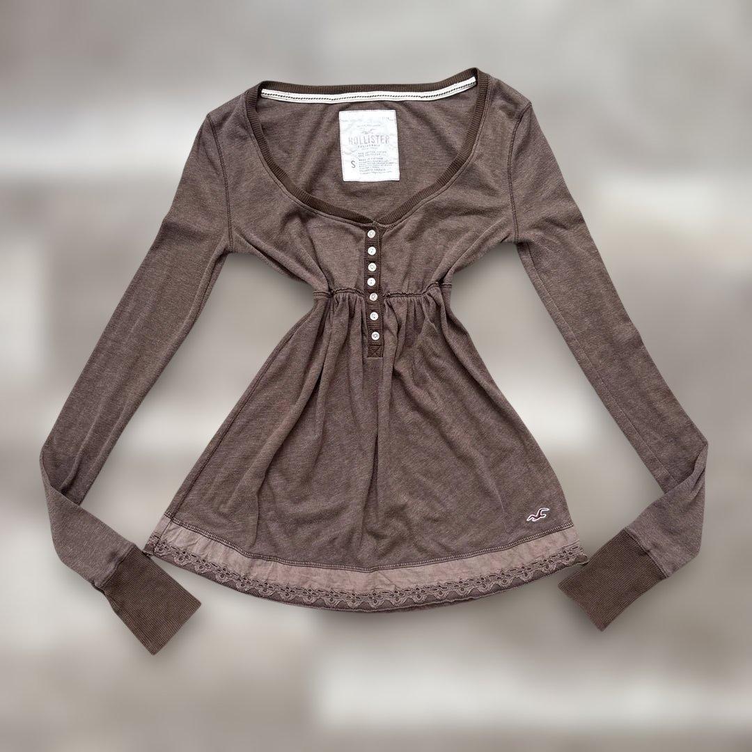 トップス vintage Hollister babydoll top S
