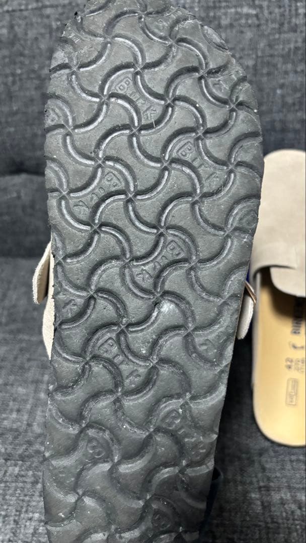 靴 BIRKENSTOCK Boston Gray 27cm