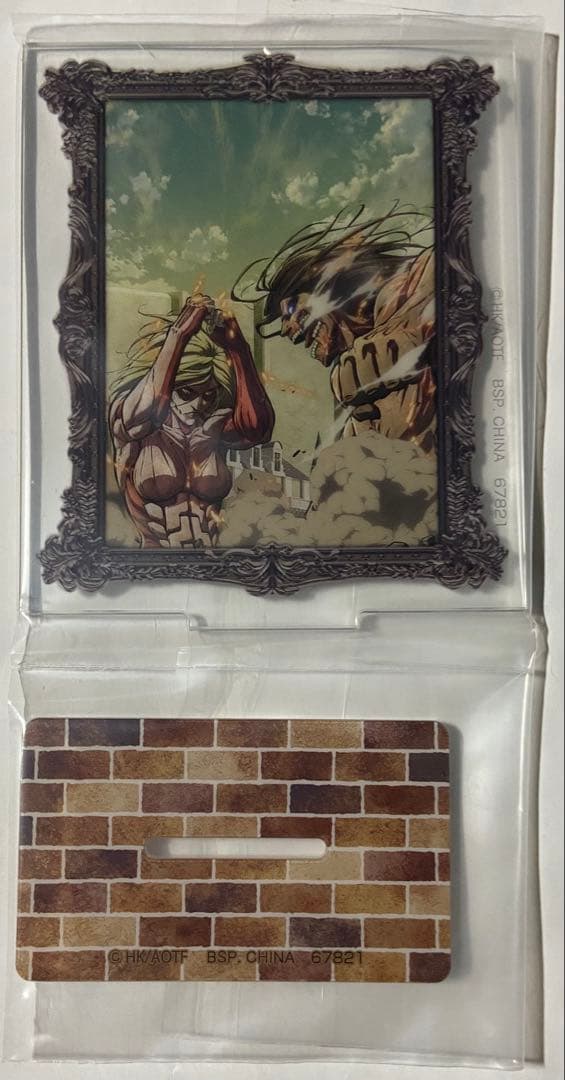 一番くじ 進撃の巨人 B賞アニフィギュア ・ E賞アクリルスタンド セット