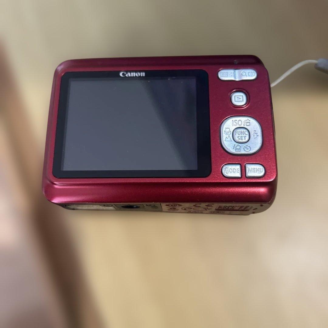 RAKUDO 专用Canon PowerShot A480 レッド 単3電池駆動