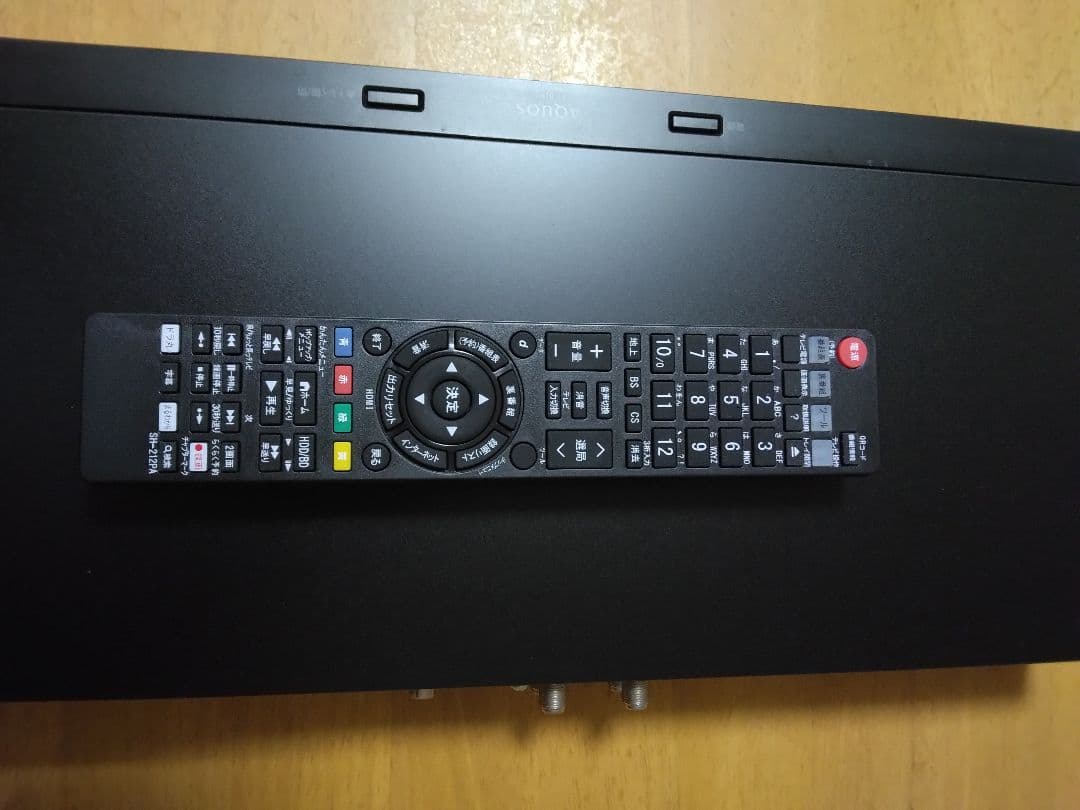 SHARP ブルーレイレコーダー BD-NW510 2番組同時録画　保証付き