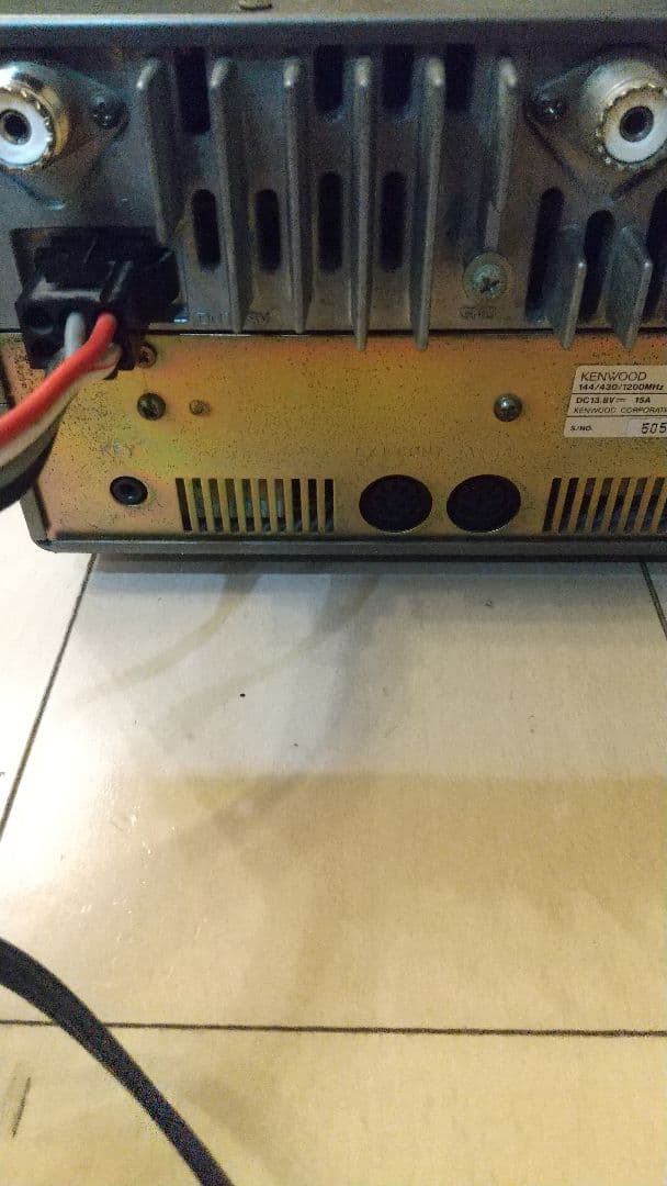 【希少】KENWOOD TS-790s 本体 取扱説明書付き 通電確認済