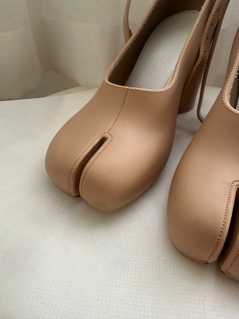 Maison Margiela Tabi ラバー パンプス