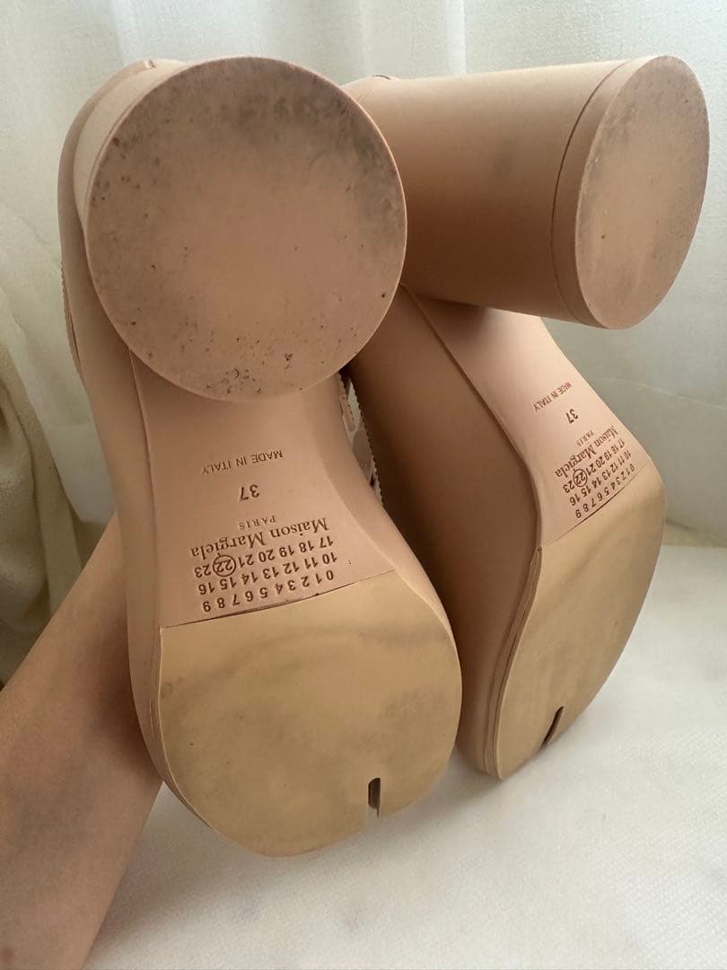 Maison Margiela Tabi ラバー パンプス