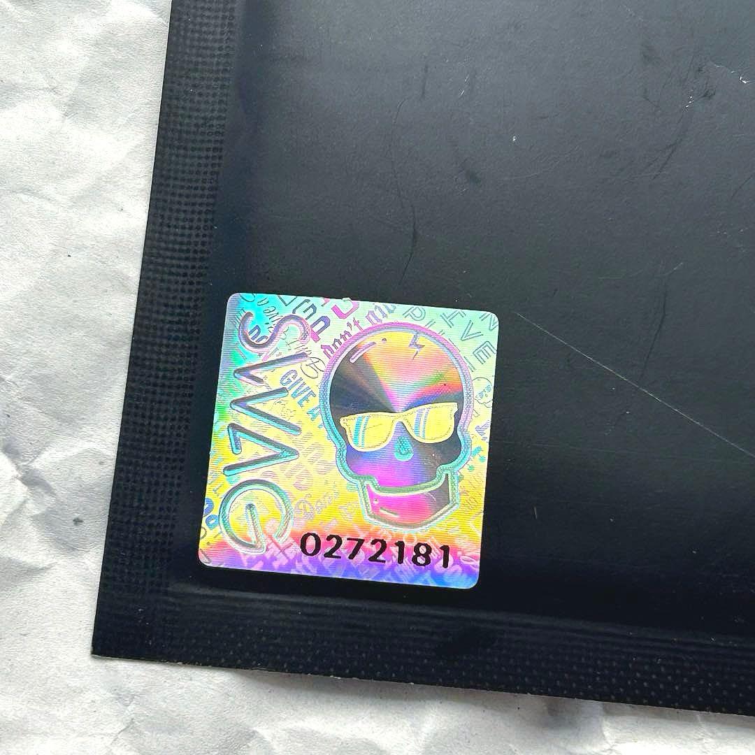 SWAG GOLF スカルブラックアウト ボールマーカー黄色 新品