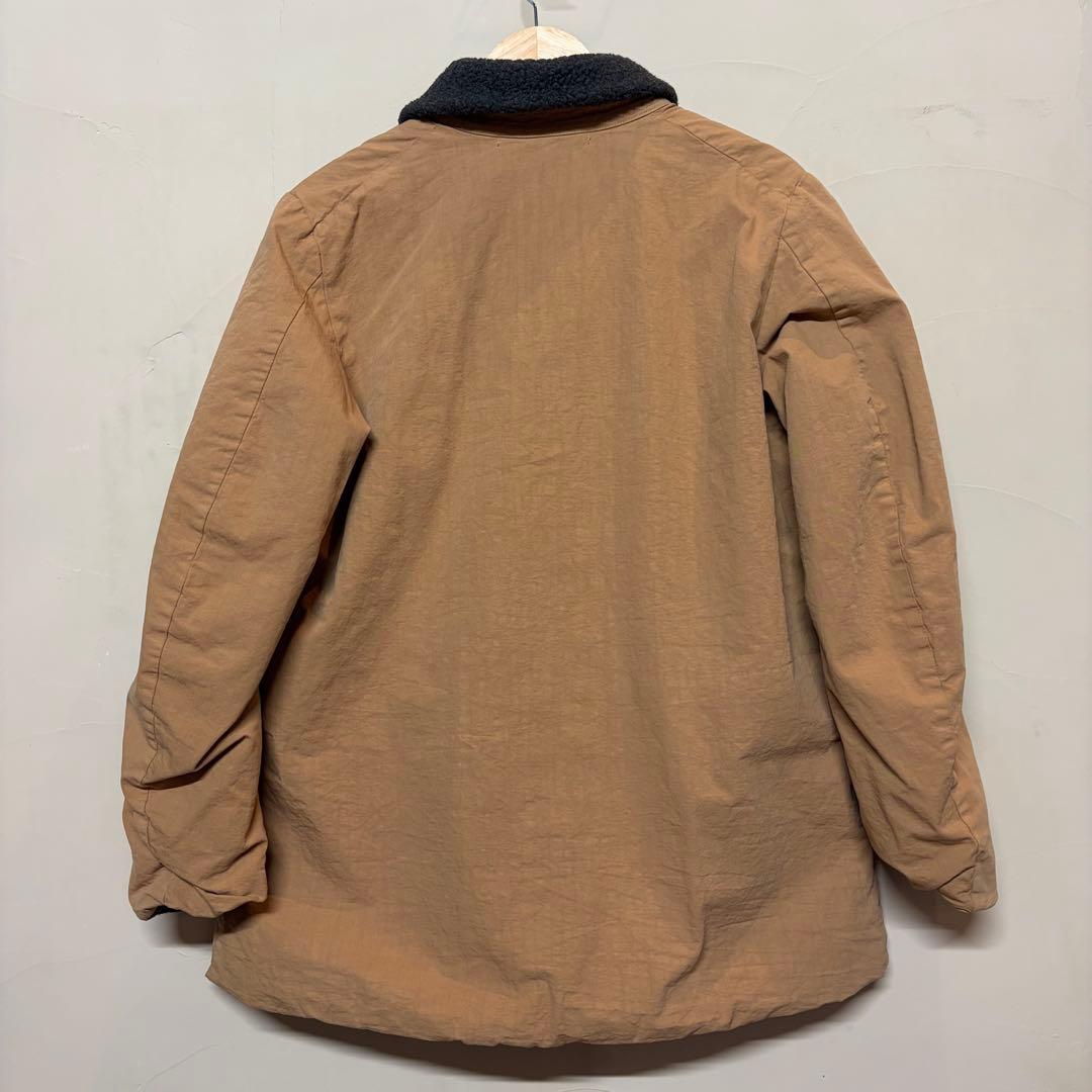 【交渉あり】45R リバーシブルボアコート　上質コットン　R刺繍