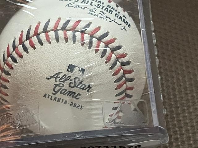 大谷翔平出場2025MLBオールスターGAME使用公認球ケース入限定品1