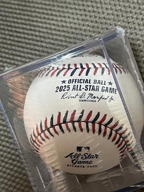 大谷翔平出場2025MLBオールスターGAME使用公認球ケース入限定品1