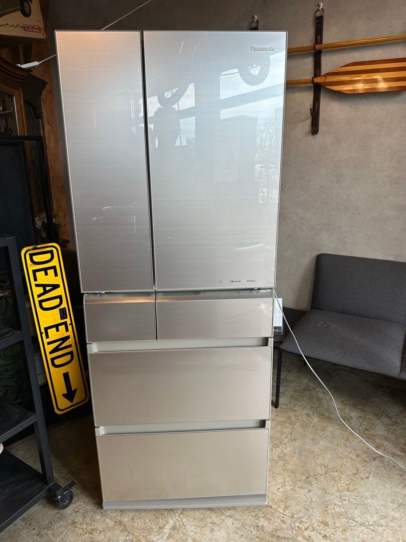 Panasonic パナソニック 冷凍冷蔵庫 6ドア ファミリー向け 大型 茨城