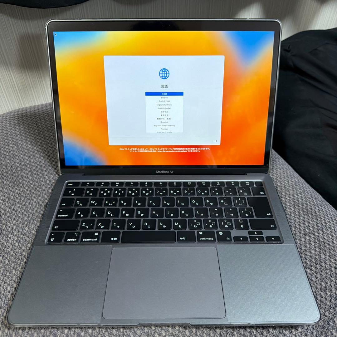 MacBook Air 13-inch M1チップ 256GB