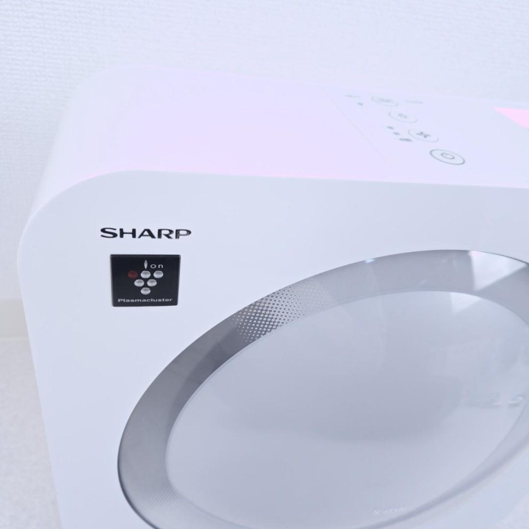 【美品】シャープ 加湿器 HV-EX30-W SHARP 気化式 6畳