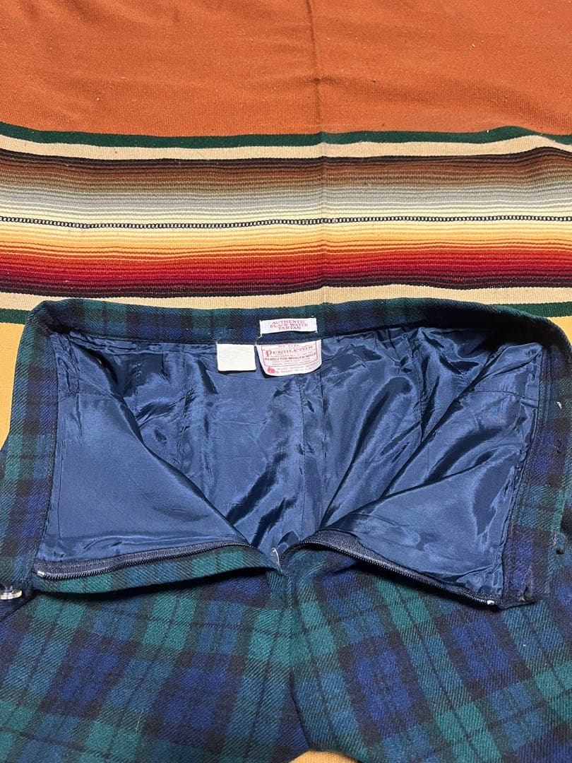 70s USA製 PENDLETON ウールパンツ \"BLACK WATCH\"